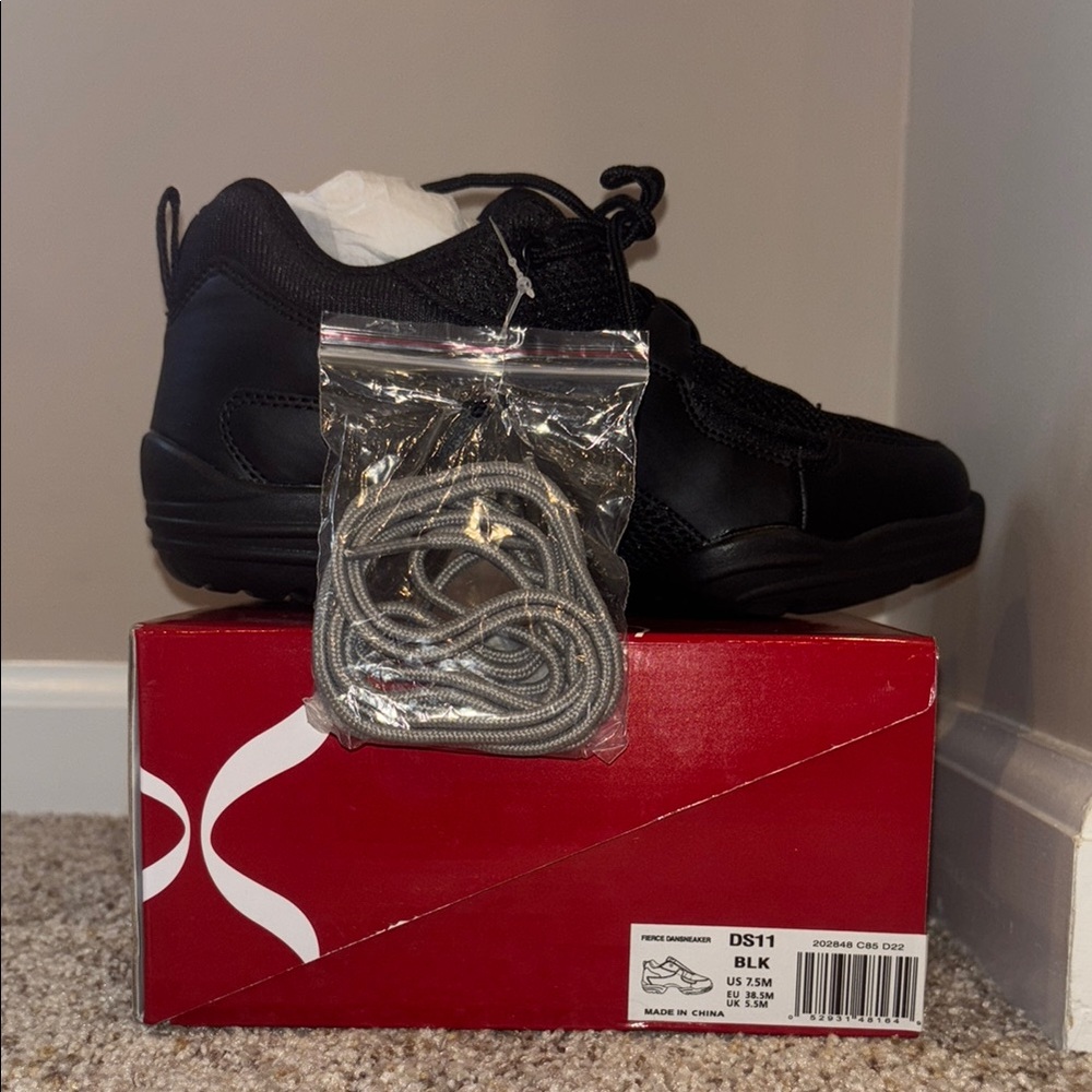 Capezio black hip hop shoes